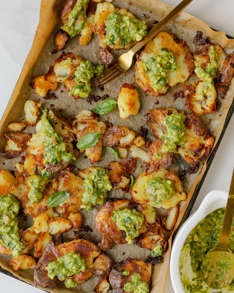 Crispy Smashed Potatoes