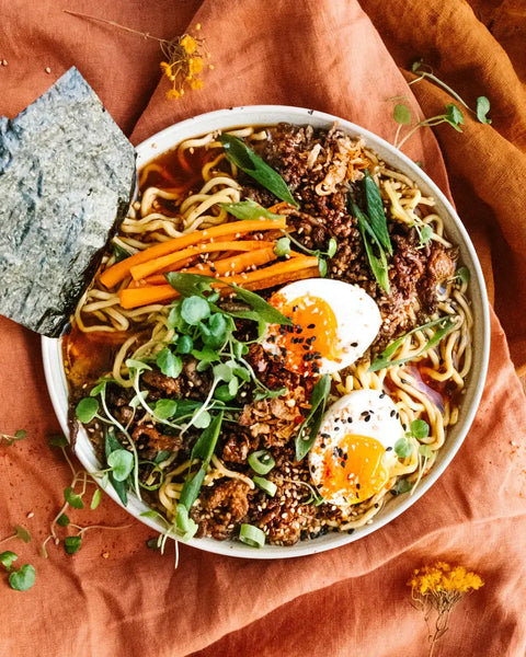 Crispy Beef Ramen Bowl