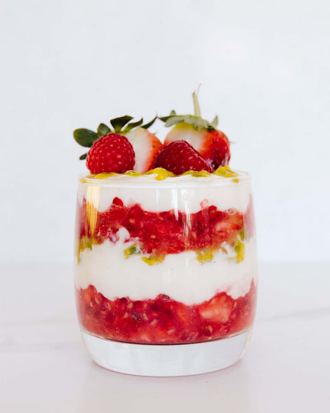 Dairy Free Fruity Mousse Parfait