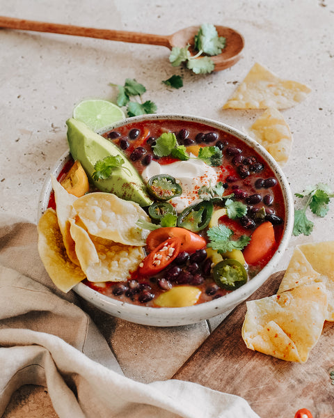 Mexican Black Bean Soup