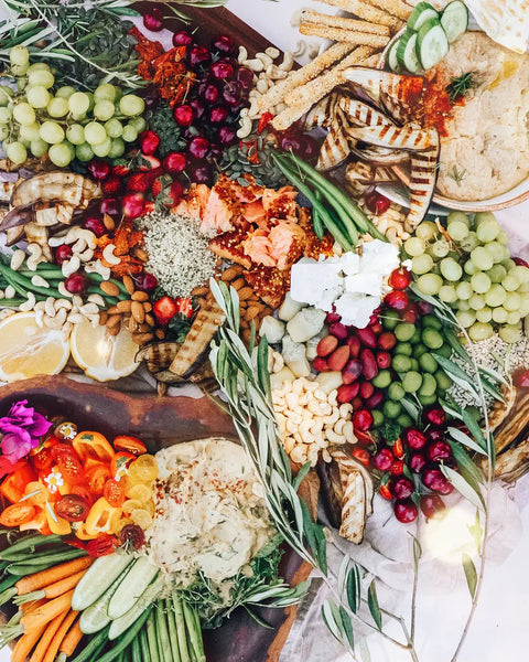 Wholesome Summer Mezze Board