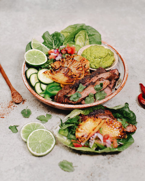 Carne Asada Taco Bowl