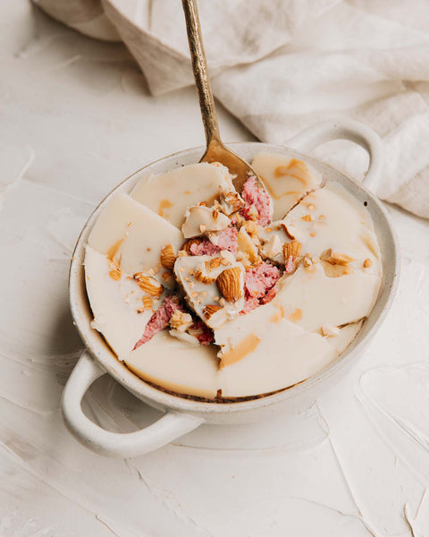 Strawberries and Cream Overnight Oats